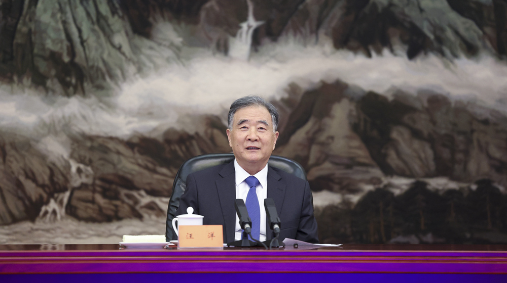 汪洋會(huì)見(jiàn)新黨主席吳成典一行