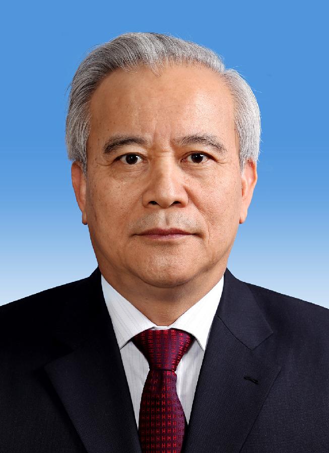 中國人民政治協(xié)商會議第十二屆全國委員會副主席王欽敏 新華社發(fā) 