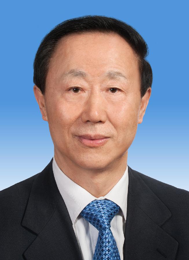 中國人民政治協(xié)商會議第十二屆全國委員會副主席王家瑞 新華社發(fā)