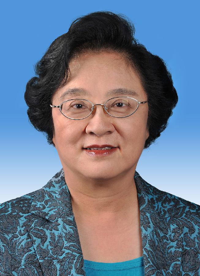 中國人民政治協(xié)商會議第十二屆全國委員會副主席林文漪 新華社發(fā) 